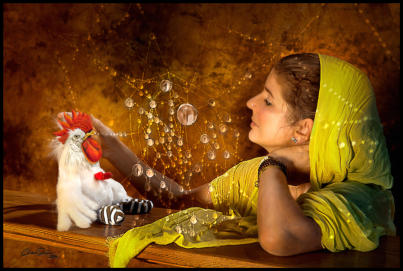 Angel und ihre Kunst - miteinander verwebt :)